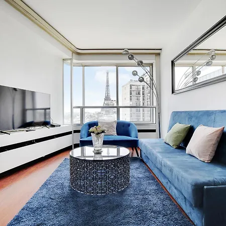 Apartment Vue Imprenable Sur La Tour Eiffel Et La Seine Paris